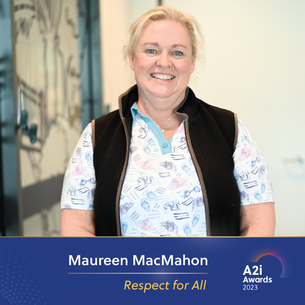 Physiotherapist Maureen Macmahon